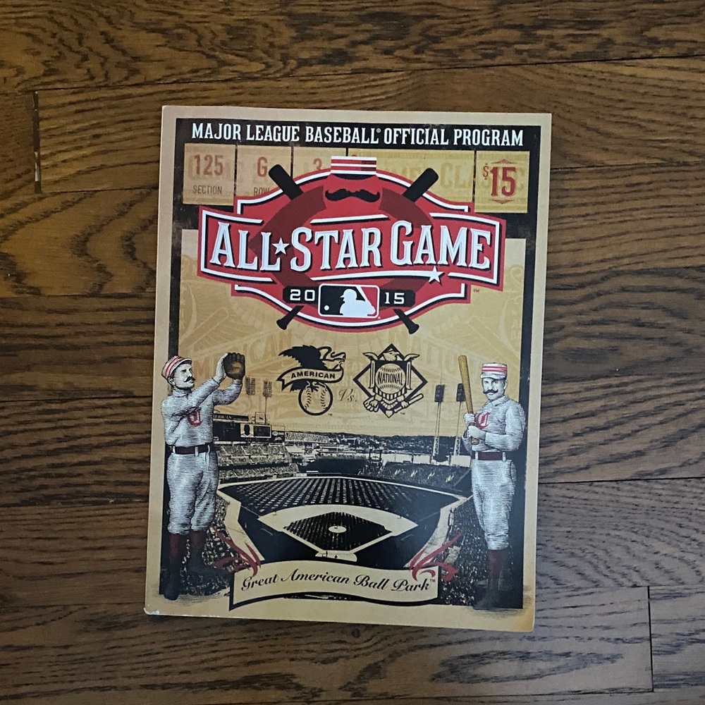 MLB All-Star Game 2015 Official Program - Red and Black